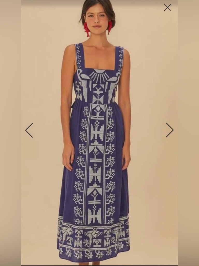 Farm Rio Toucans maxi dress